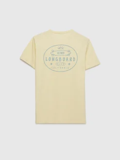 Camisetas-Alvaro Moreno CAMISETA LONGBOARD Amarillo