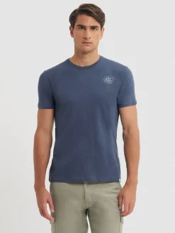 Camisetas-Alvaro Moreno CAMISETA LONGBOARD Azul Marino