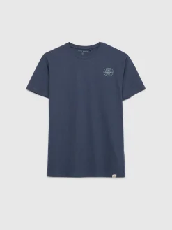 Camisetas-Alvaro Moreno CAMISETA LONGBOARD Azul Marino