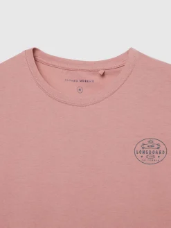 Camisetas-Alvaro Moreno CAMISETA LONGBOARD Rosa