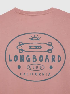 Camisetas-Alvaro Moreno CAMISETA LONGBOARD Rosa