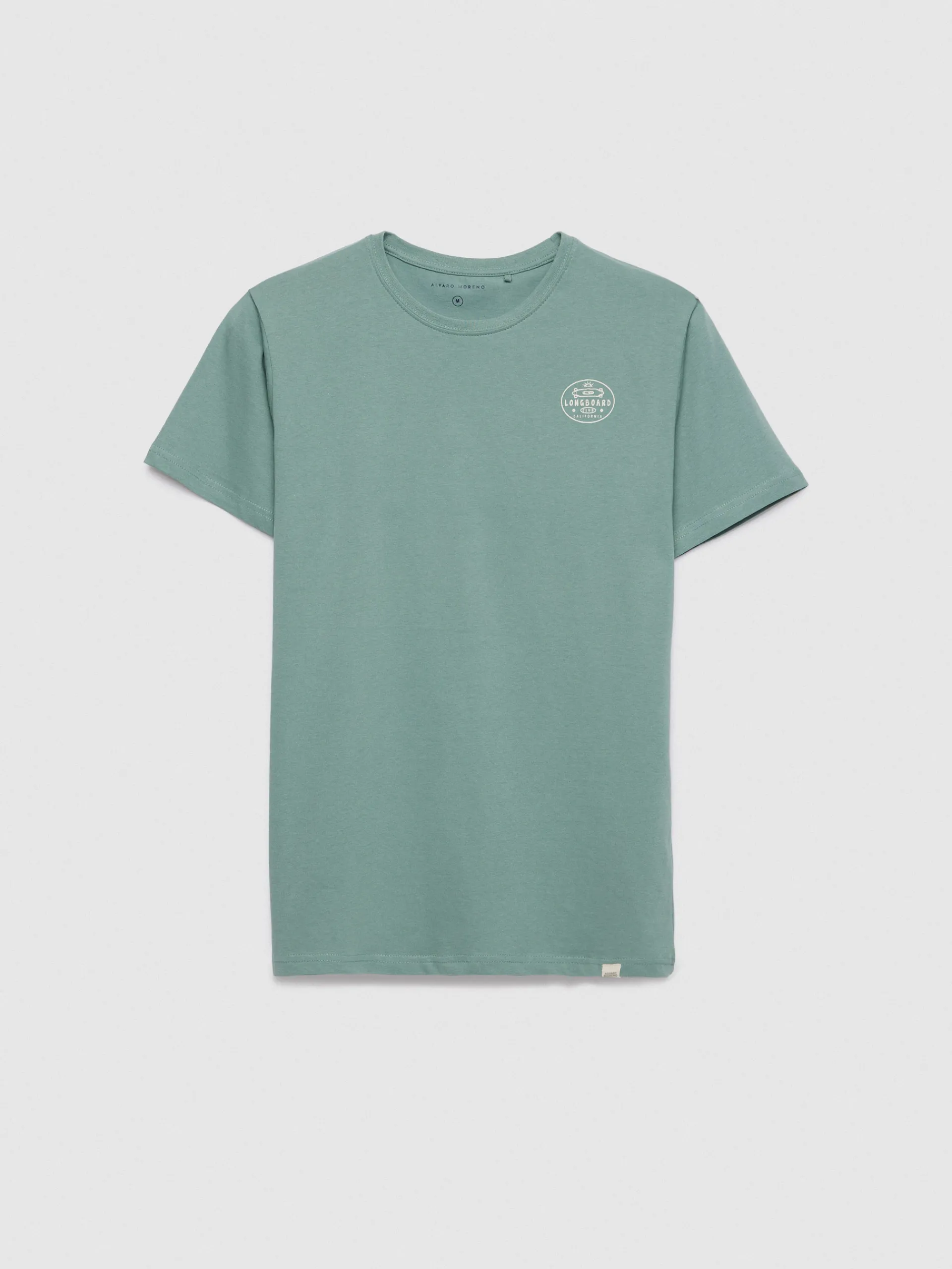 Camisetas-Alvaro Moreno CAMISETA LONGBOARD Verde