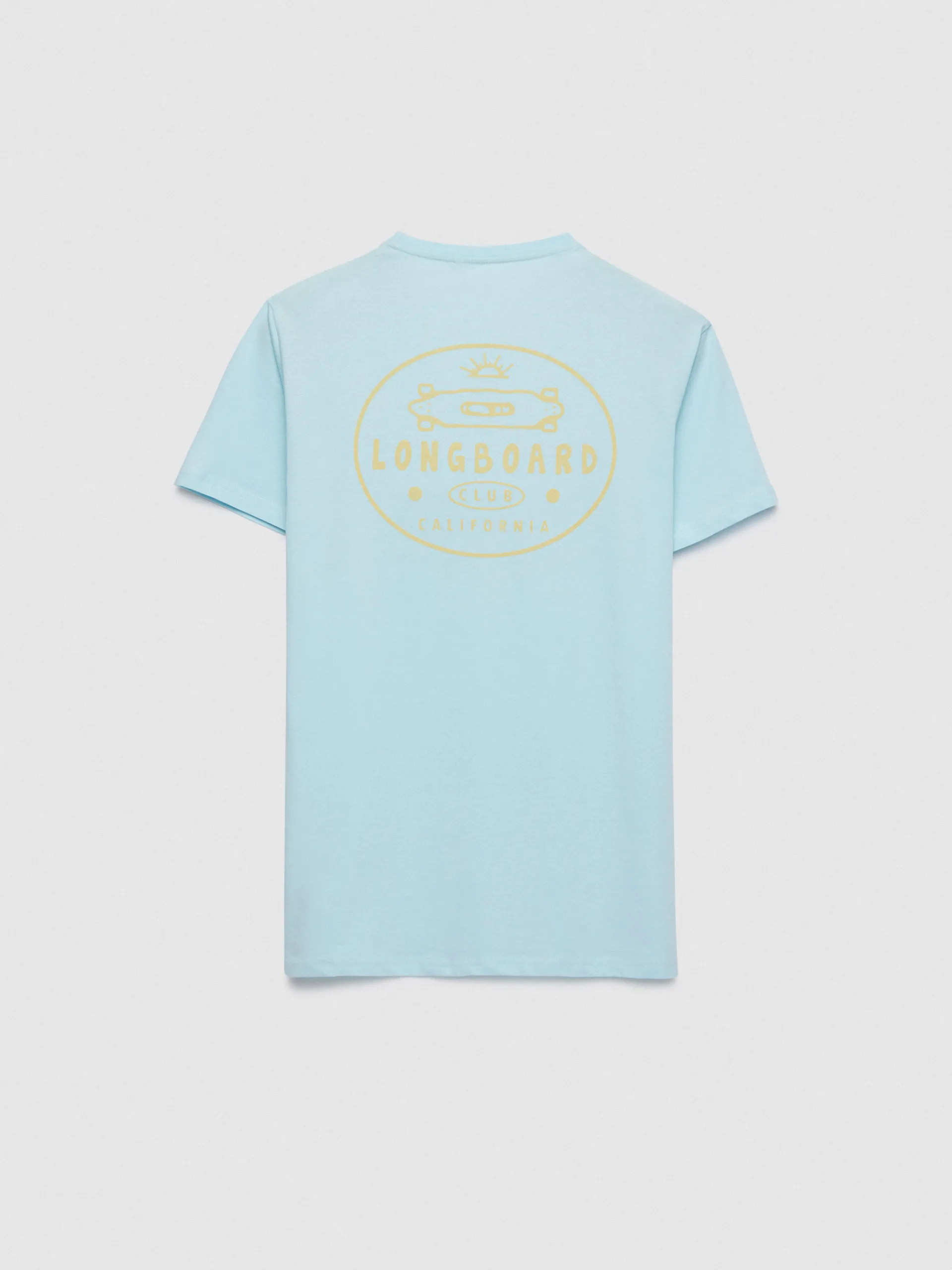 Camisetas-Alvaro Moreno CAMISETA LONGBOARD Verde Agua