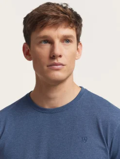 Camisetas-Alvaro Moreno CAMISETA MELANGE Azul