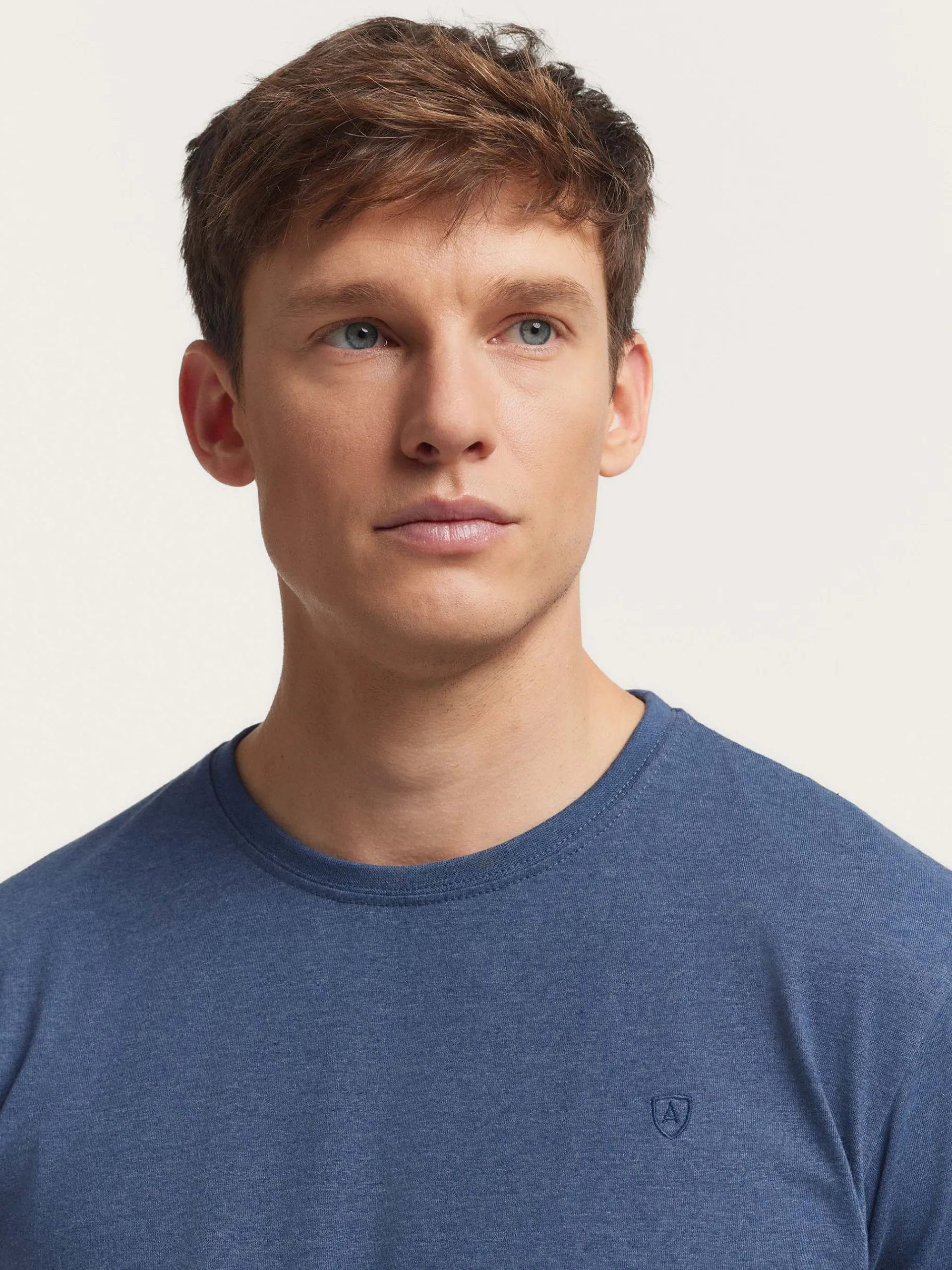 Camisetas-Alvaro Moreno CAMISETA MELANGE Azul