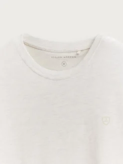 Teen|Camisetas-Alvaro Moreno CAMISETA MELANGE Crudo