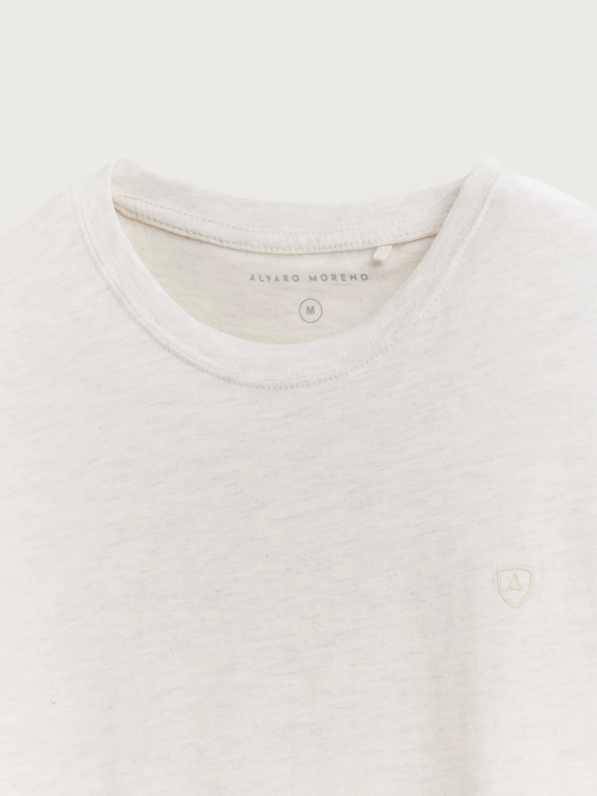 Teen|Camisetas-Alvaro Moreno CAMISETA MELANGE Crudo