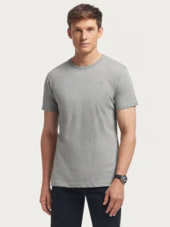 Camisetas-Alvaro Moreno CAMISETA MELANGE Gris