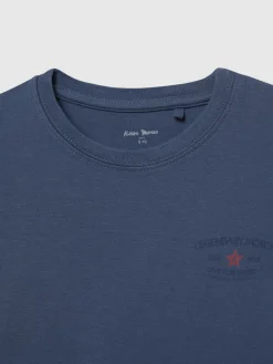 Camisetas-Alvaro Moreno CAMISETA MOTOR KIDS Azul