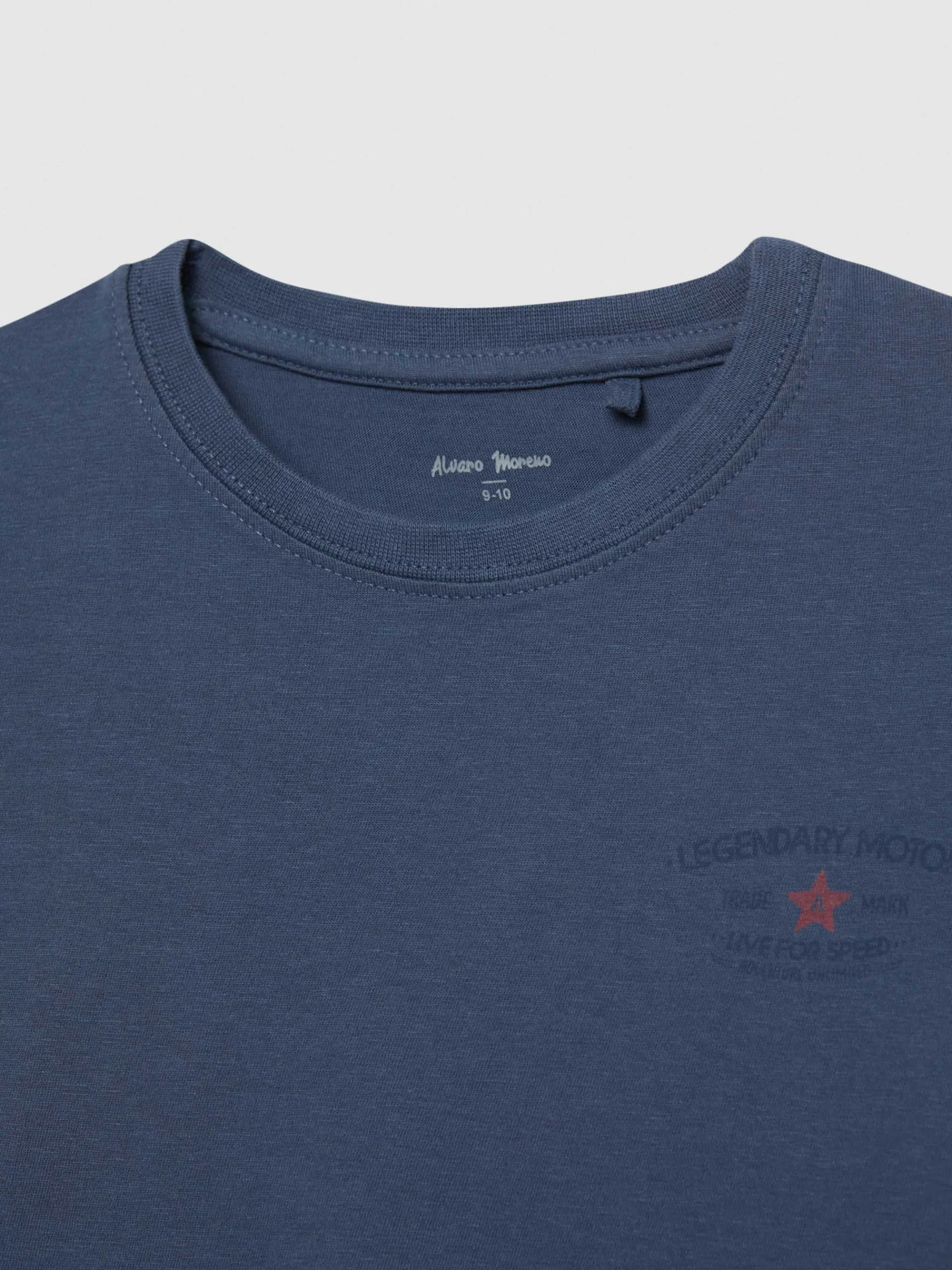 Camisetas-Alvaro Moreno CAMISETA MOTOR KIDS Azul