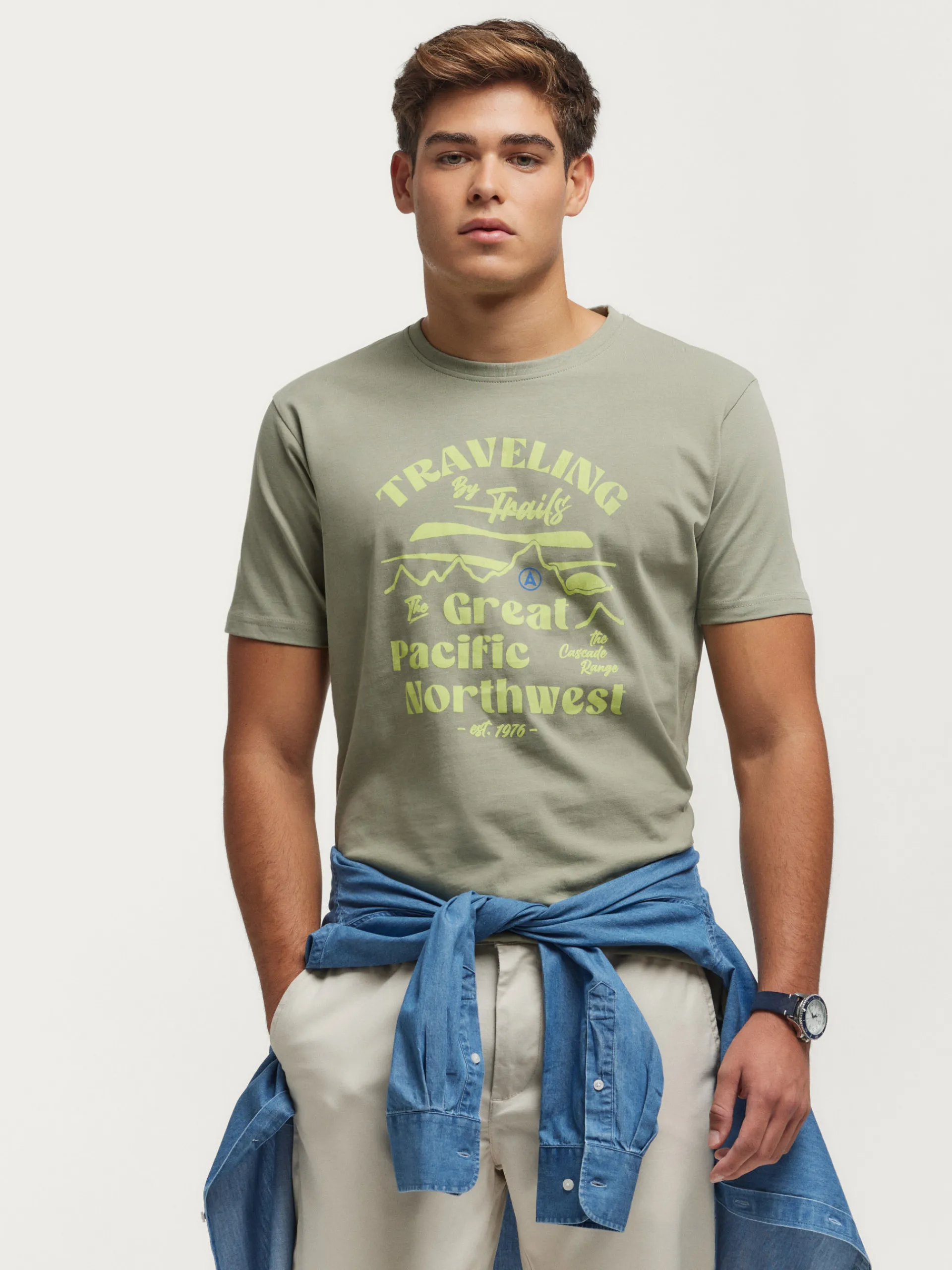 Camisetas-Alvaro Moreno CAMISETA PACIFIC Verde