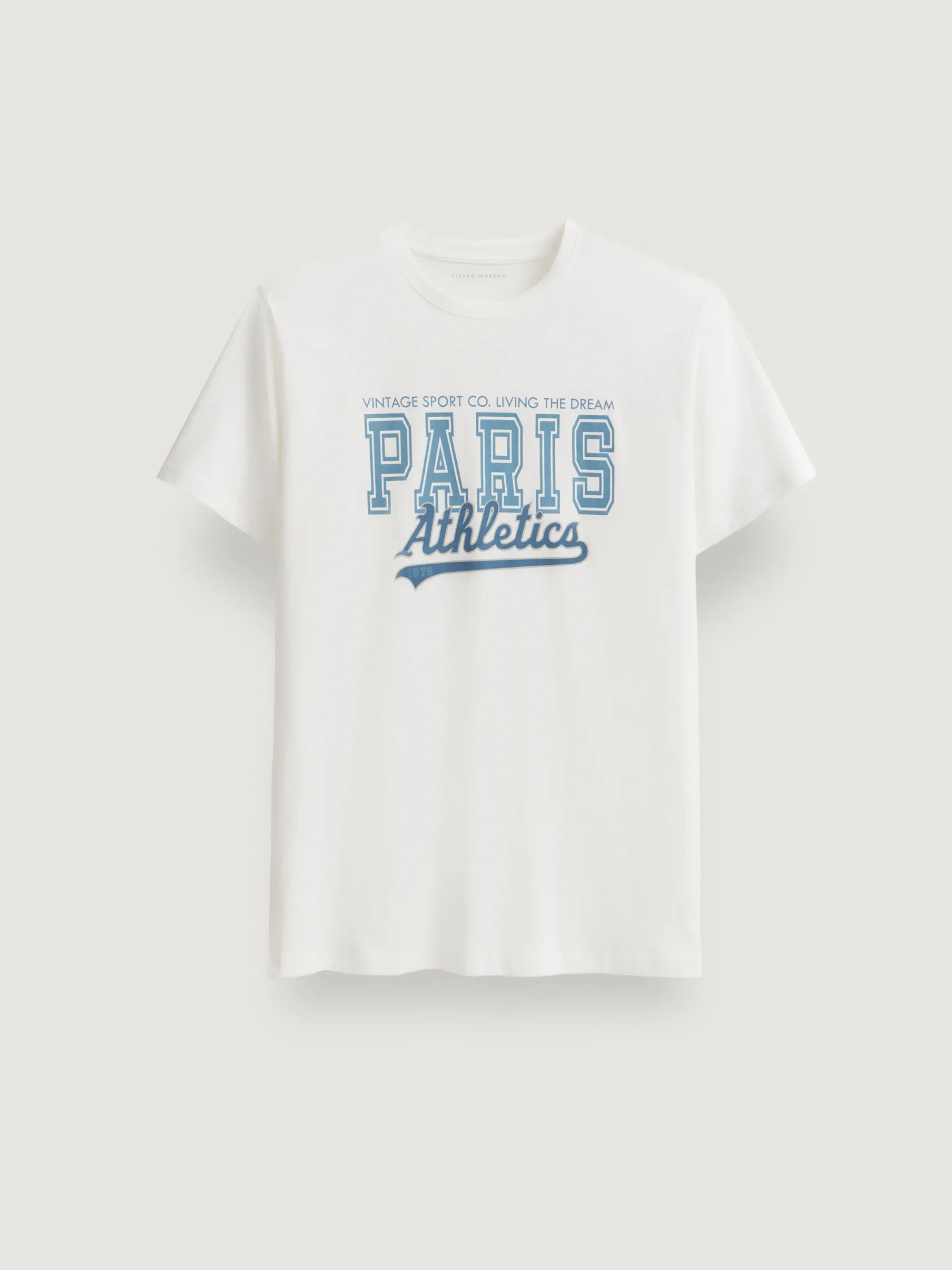 Camisetas-Alvaro Moreno CAMISETA PARIS Blanco