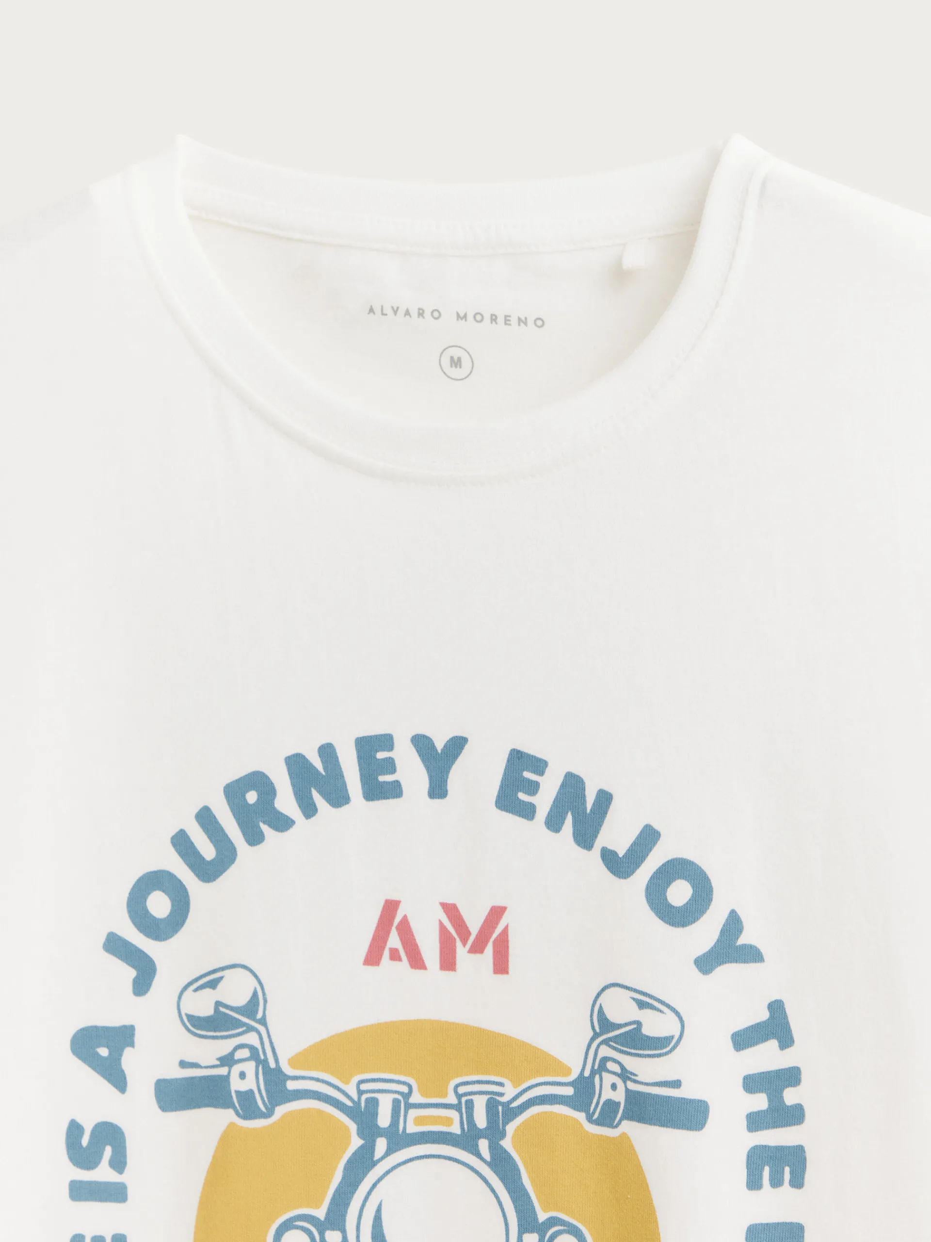 Camisetas-Alvaro Moreno CAMISETA SCOOTER Blanco