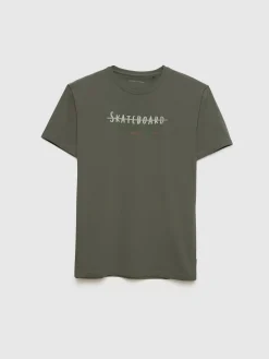 Camisetas-Alvaro Moreno CAMISETA SKATEBOARD Verde