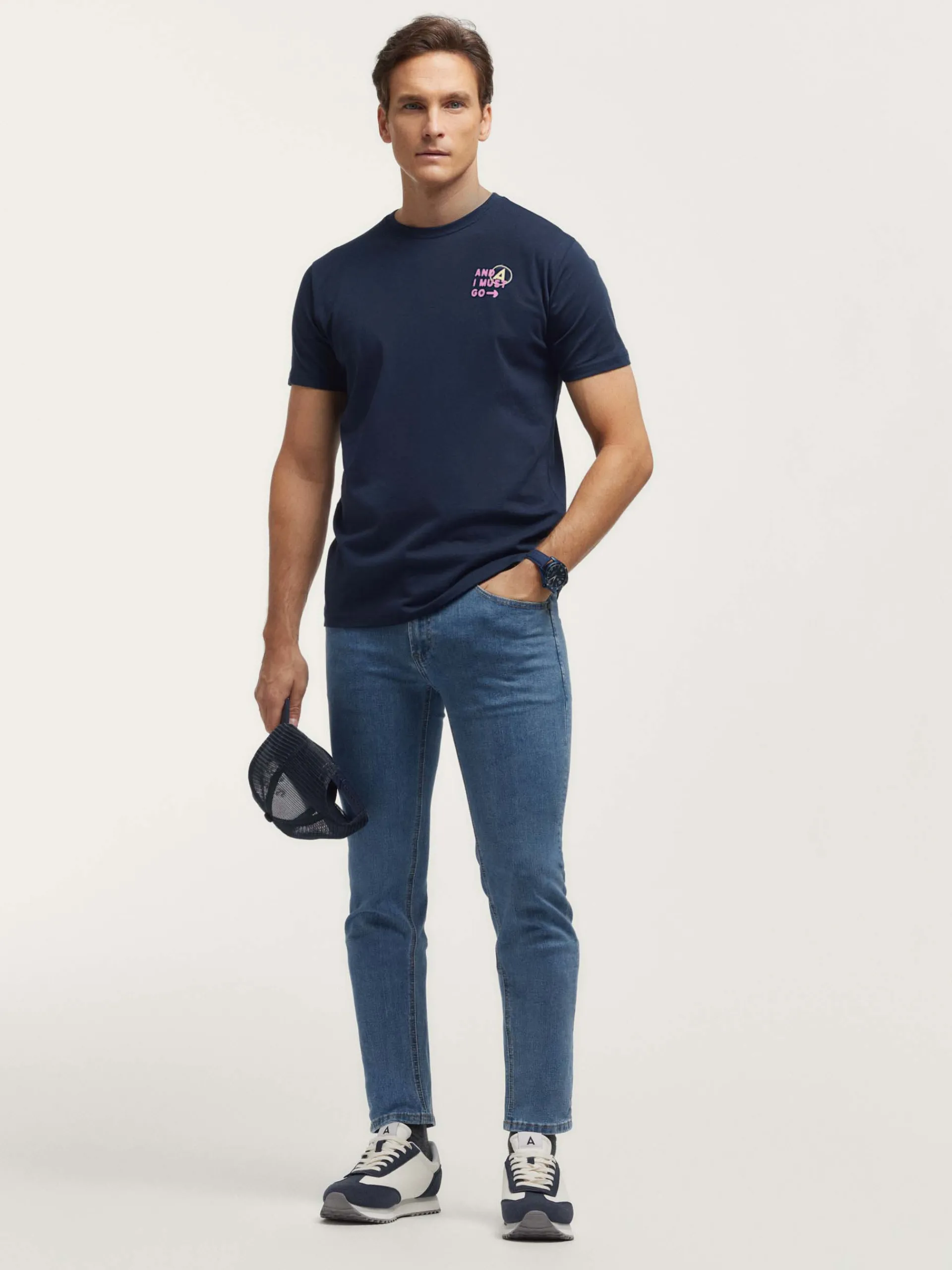 Teen|Camisetas-Alvaro Moreno CAMISETA SNOW Azul Marino