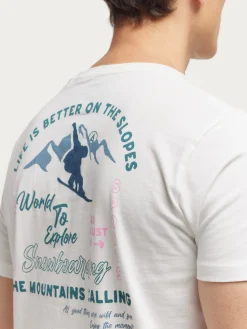 Teen|Camisetas-Alvaro Moreno CAMISETA SNOW Blanco