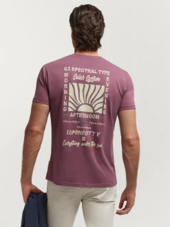 Teen|Camisetas-Alvaro Moreno CAMISETA SOLAR Burdeos