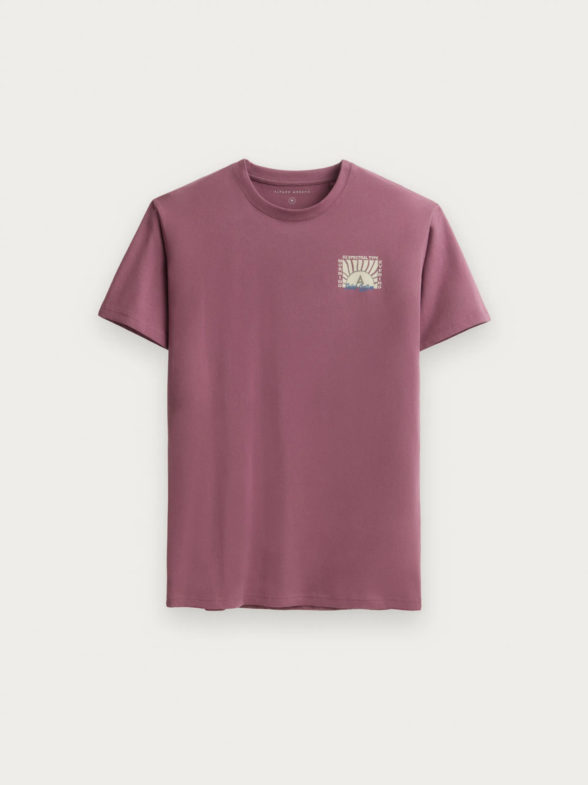 Teen|Camisetas-Alvaro Moreno CAMISETA SOLAR Burdeos