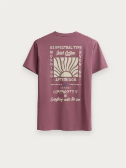 Teen|Camisetas-Alvaro Moreno CAMISETA SOLAR Burdeos