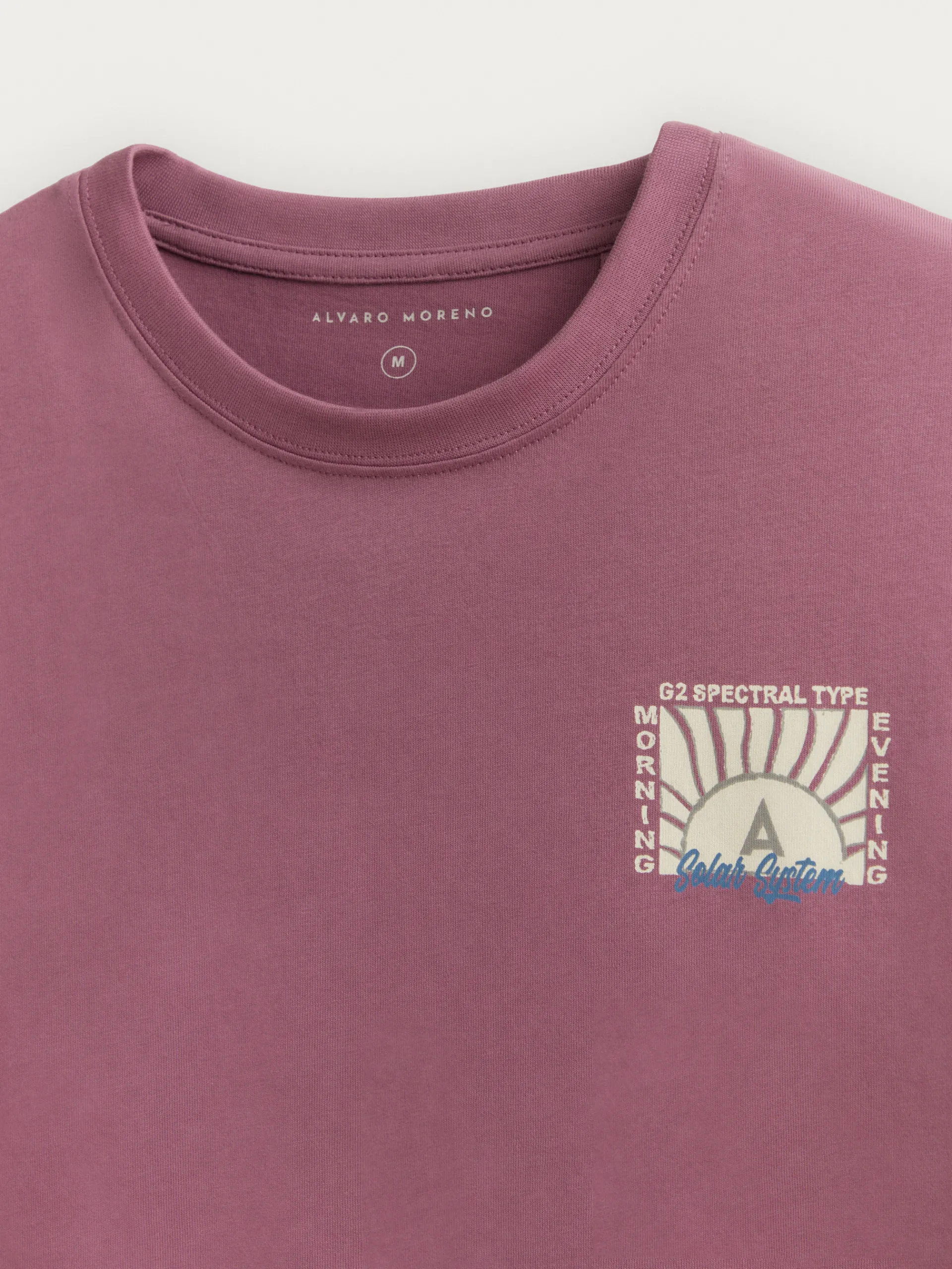Teen|Camisetas-Alvaro Moreno CAMISETA SOLAR Burdeos