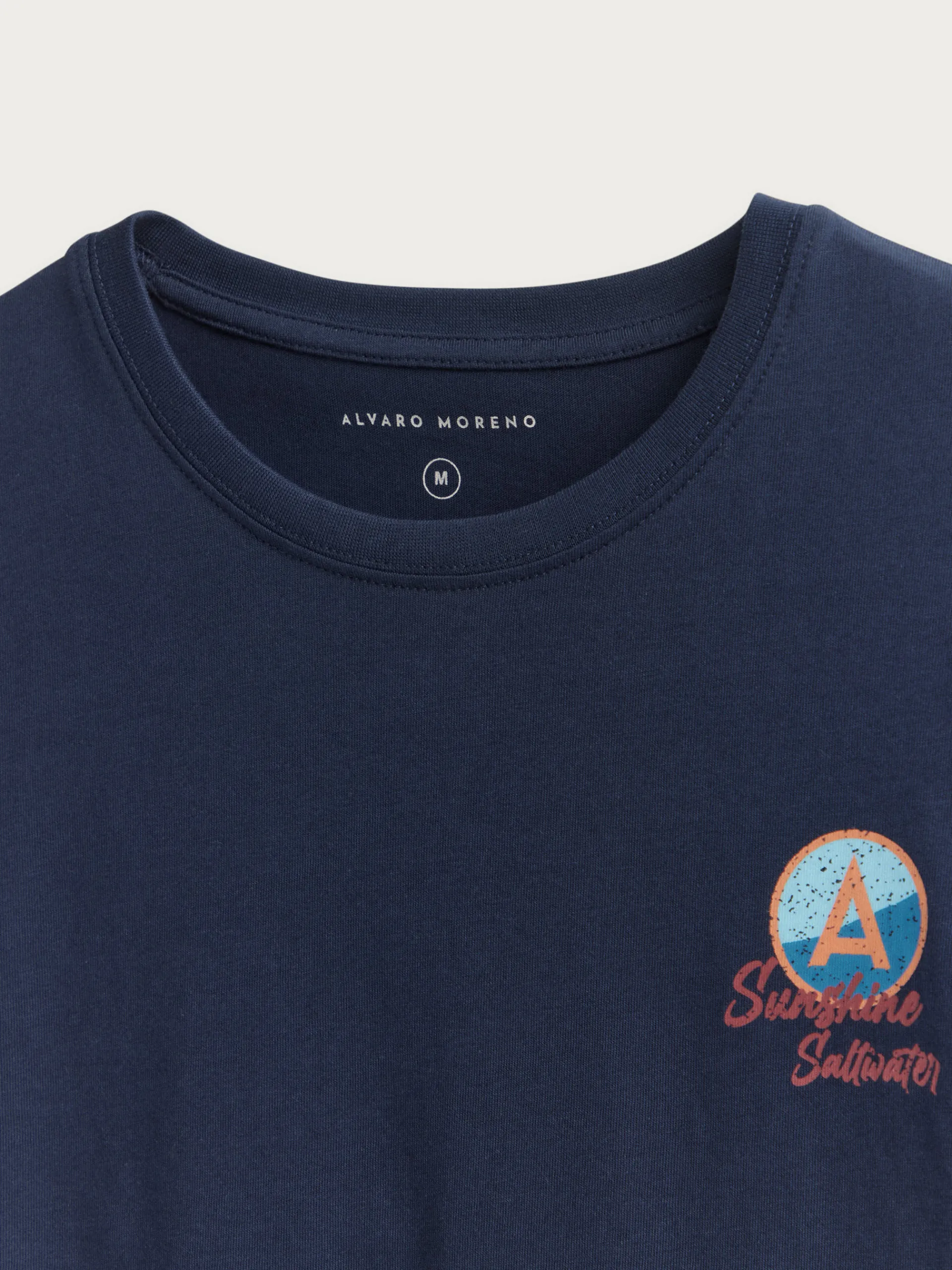 Camisetas-Alvaro Moreno CAMISETA SUNSET Azul Marino
