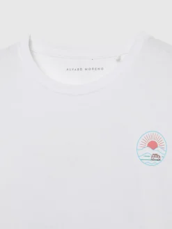 Camisetas-Alvaro Moreno CAMISETA SUNSET Blanco