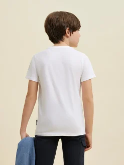 Camisetas-Alvaro Moreno CAMISETA USA KIDS Blanco