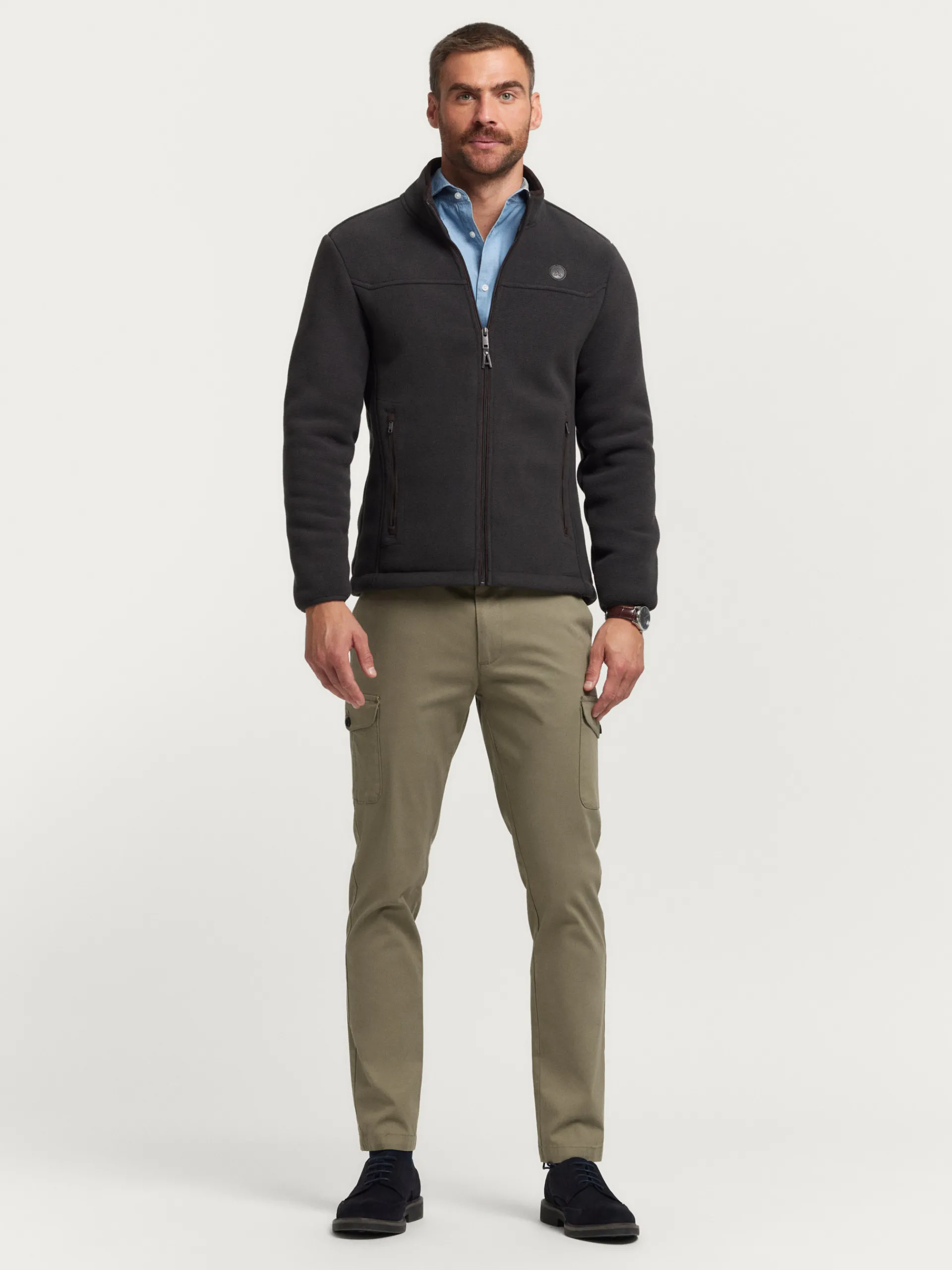 Cazadoras Y Parkas-Alvaro Moreno CAZADORA POLAR MARRÓN Marrón