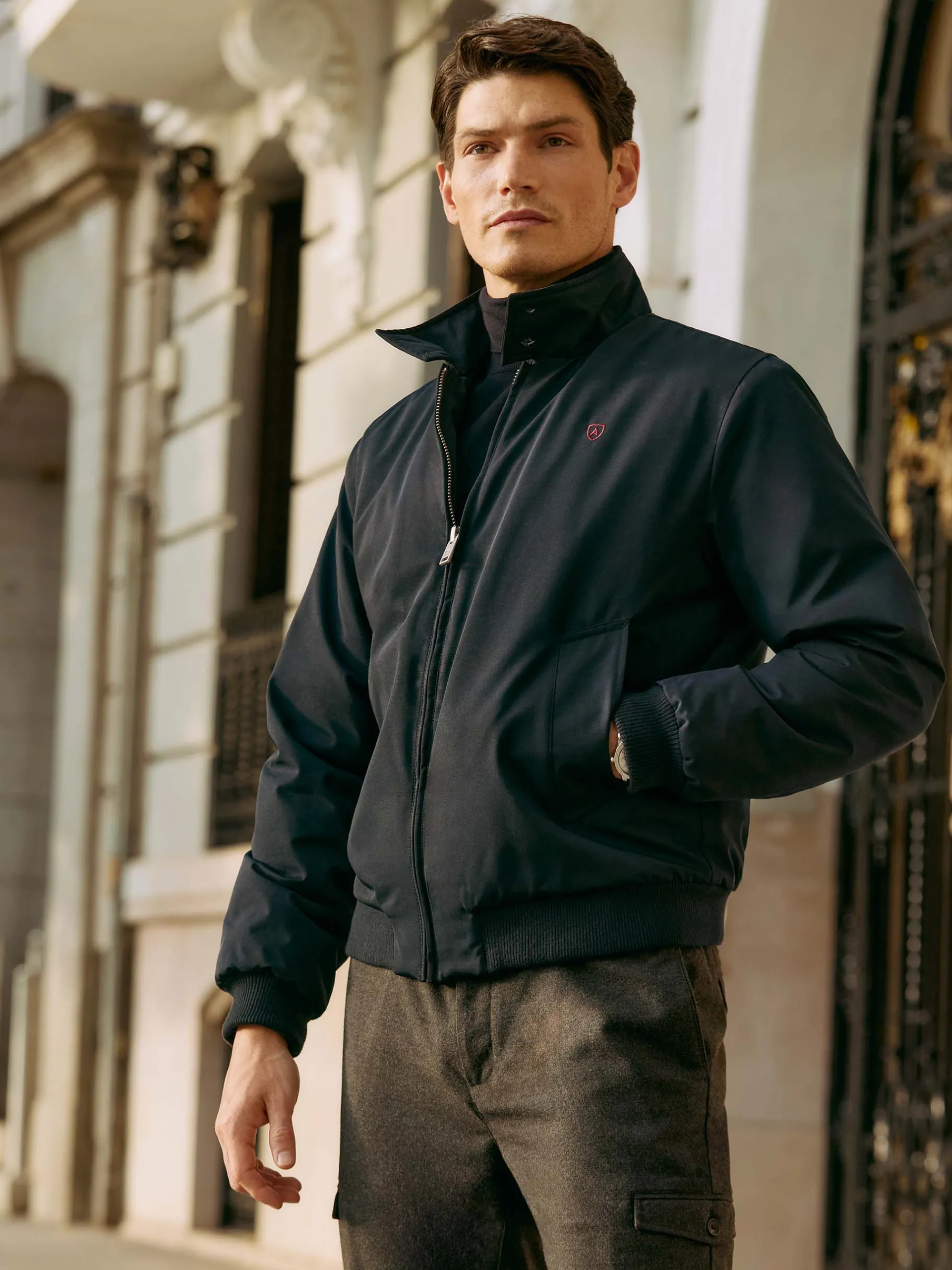 Cazadoras Y Parkas-Alvaro Moreno CAZADORA SMART Azul Marino