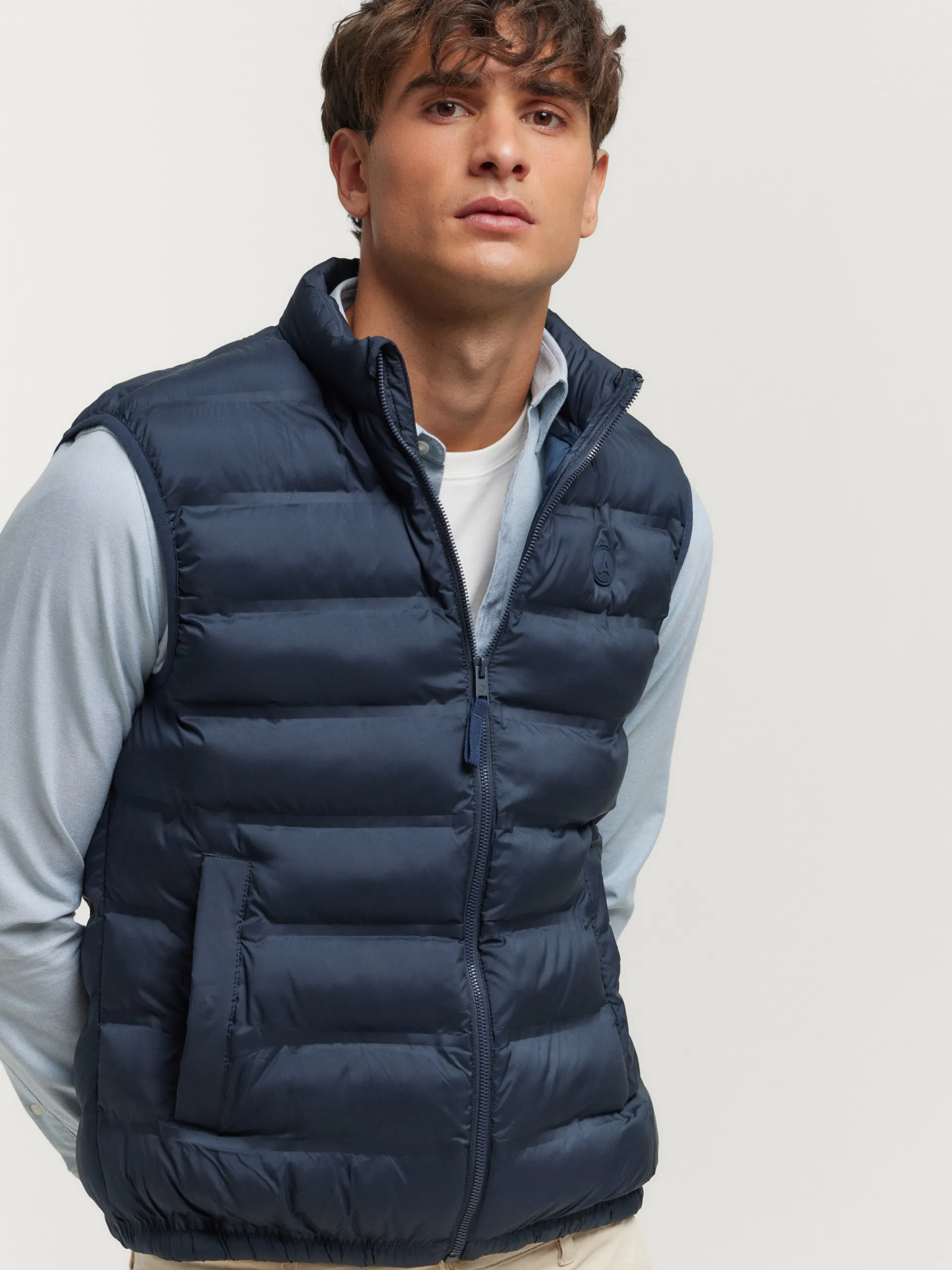 Chalecos-Alvaro Moreno CHALECO DENNIS Azul Marino