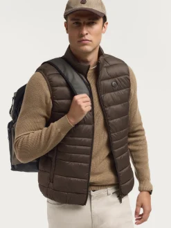 Chalecos-Alvaro Moreno CHALECO MORRISON MARRÓN Marrón