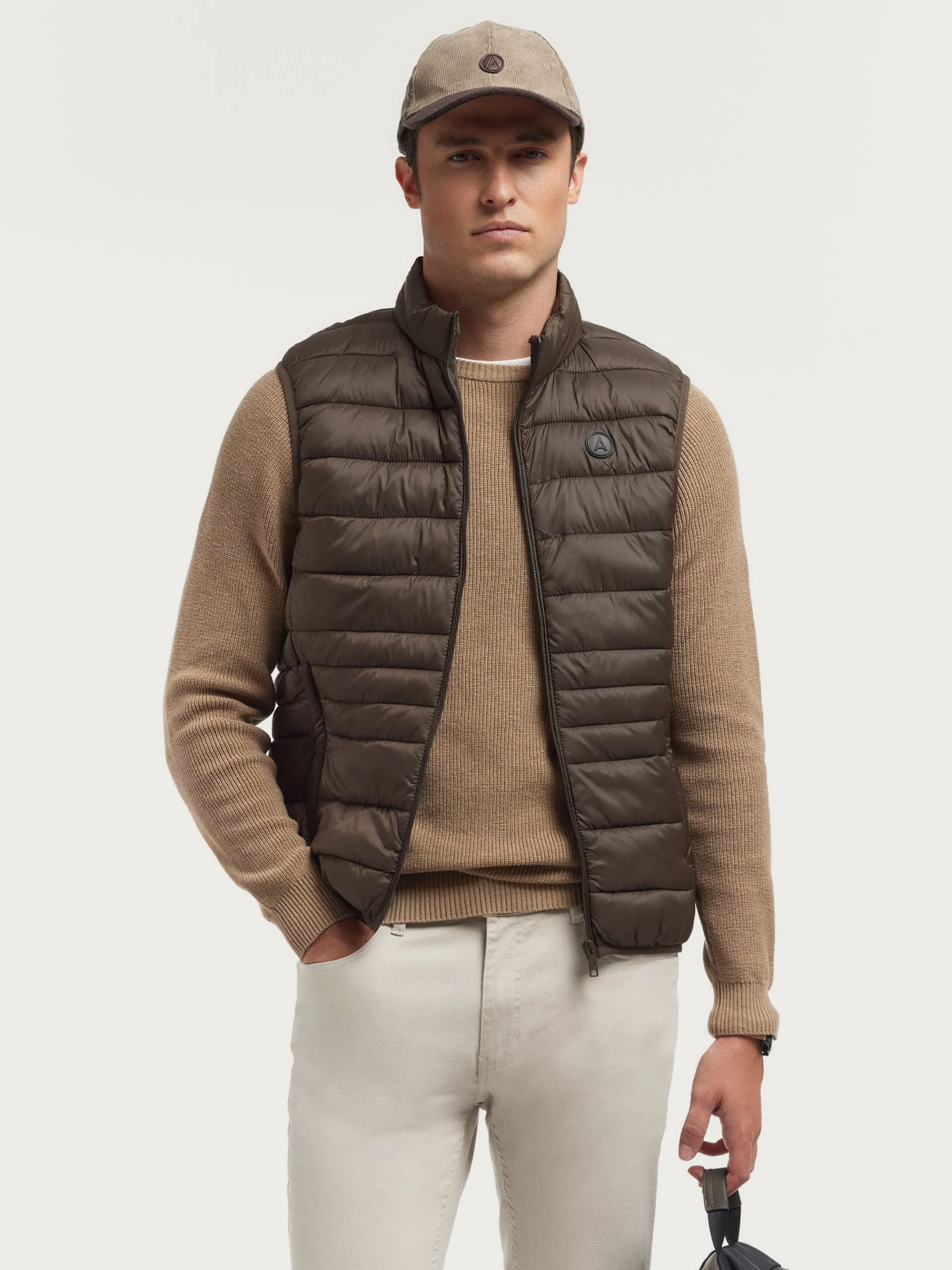 Chalecos-Alvaro Moreno CHALECO MORRISON MARRÓN Marrón