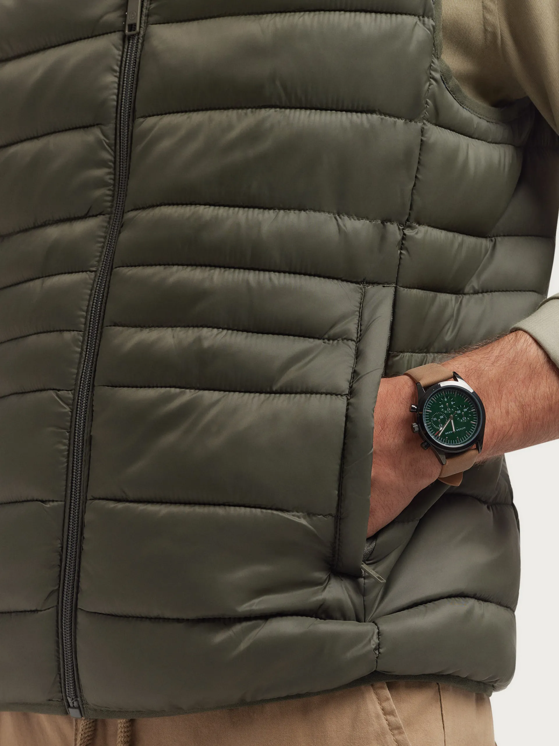 Chalecos-Alvaro Moreno CHALECO MORRISON Verde