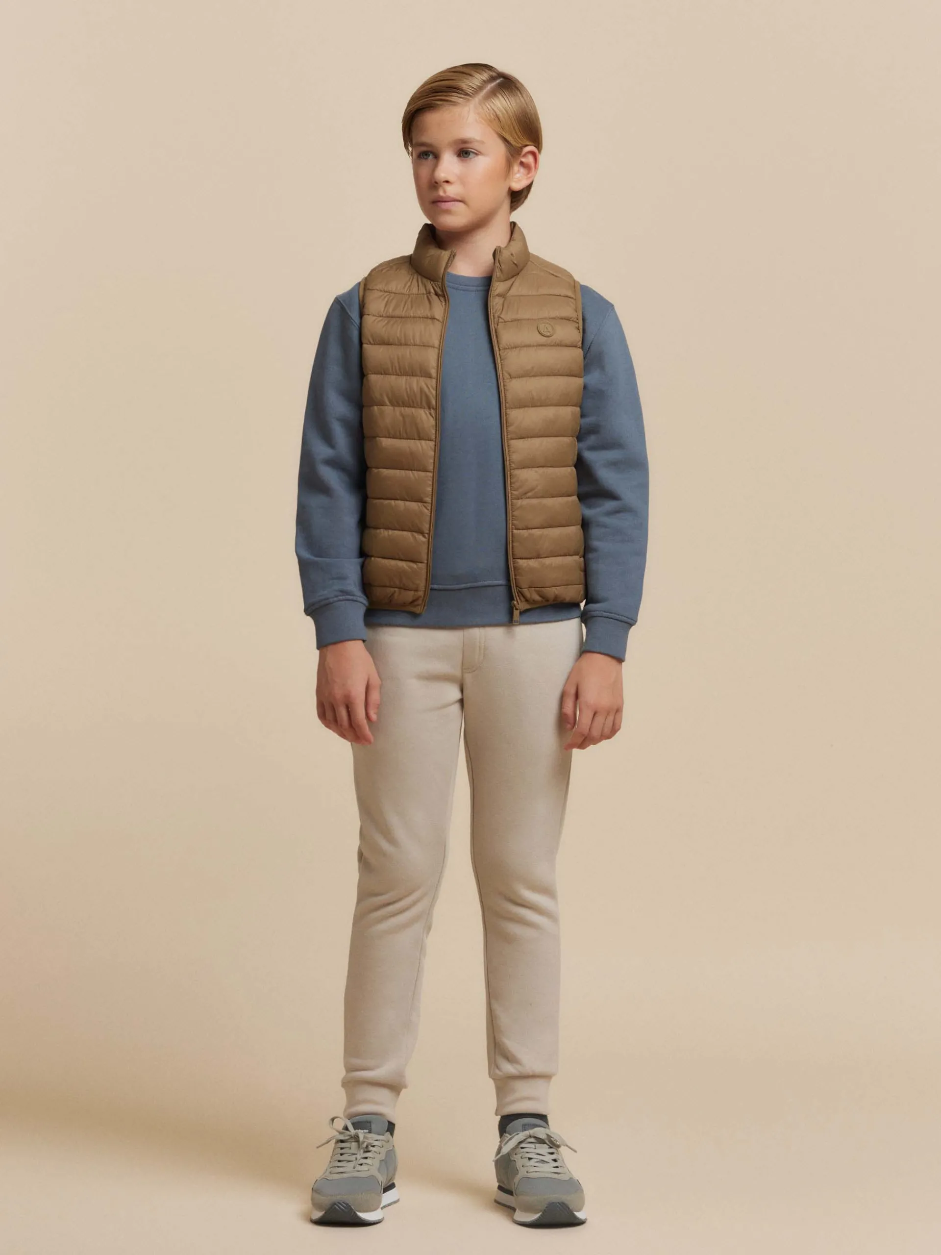 Cazadoras Y Chalecos-Alvaro Moreno CHALECO NIRO KIDS Mostaza