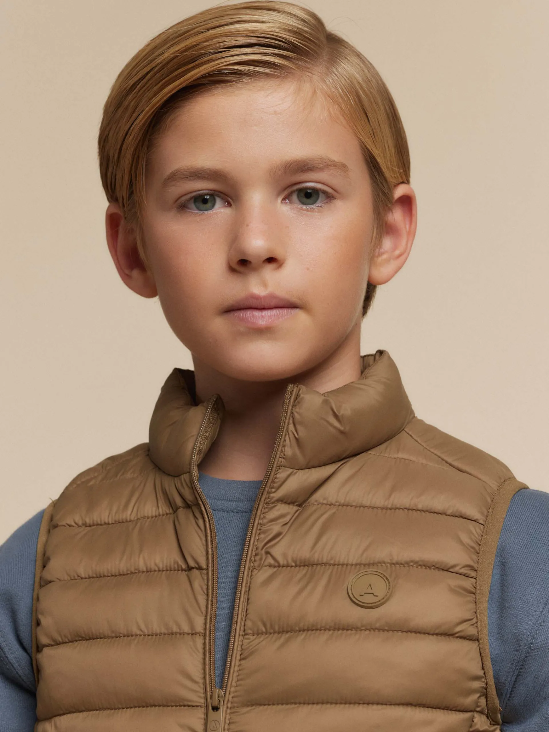 Cazadoras Y Chalecos-Alvaro Moreno CHALECO NIRO KIDS Mostaza