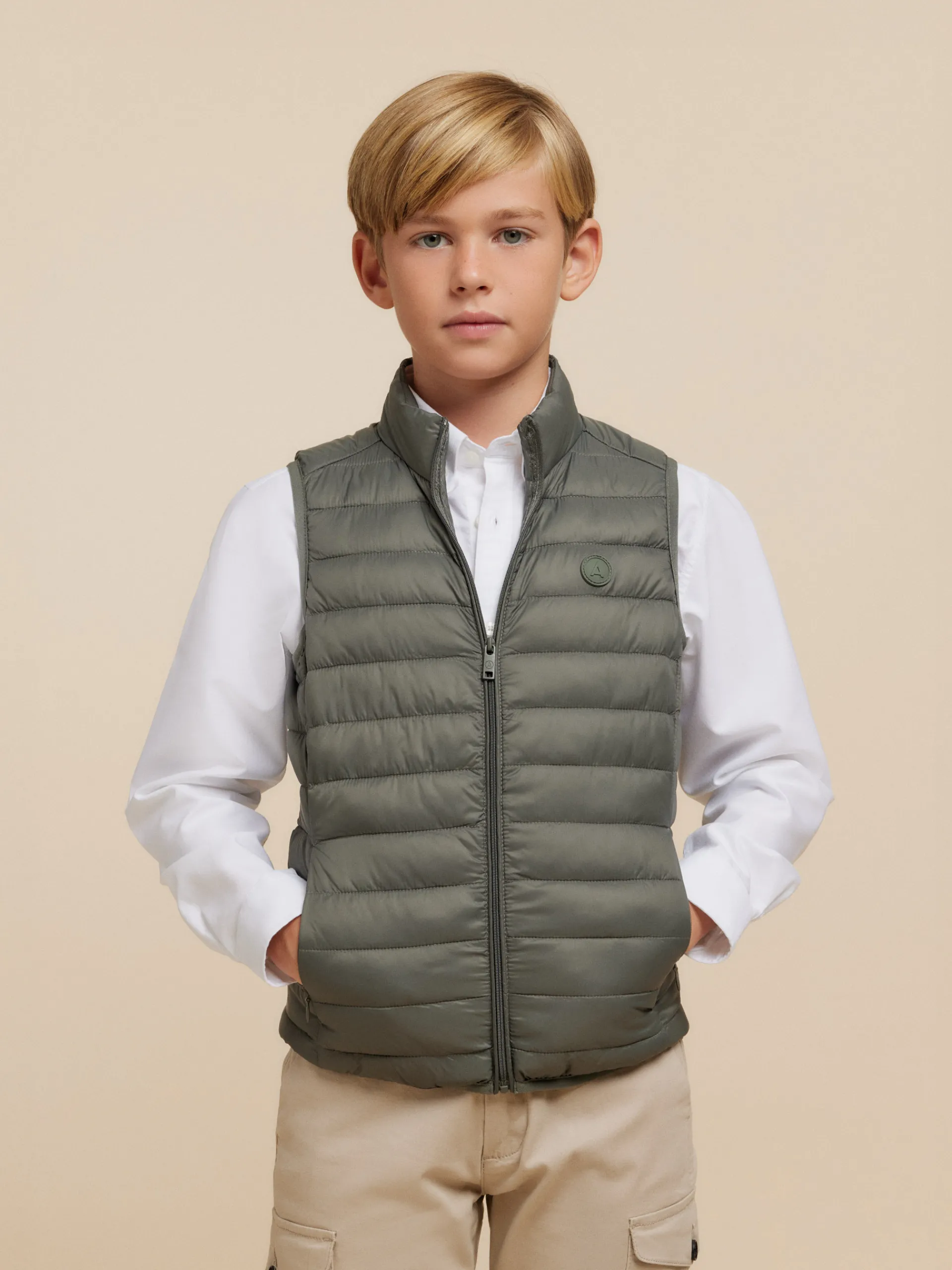 Cazadoras Y Chalecos-Alvaro Moreno CHALECO NIRO KIDS Verde