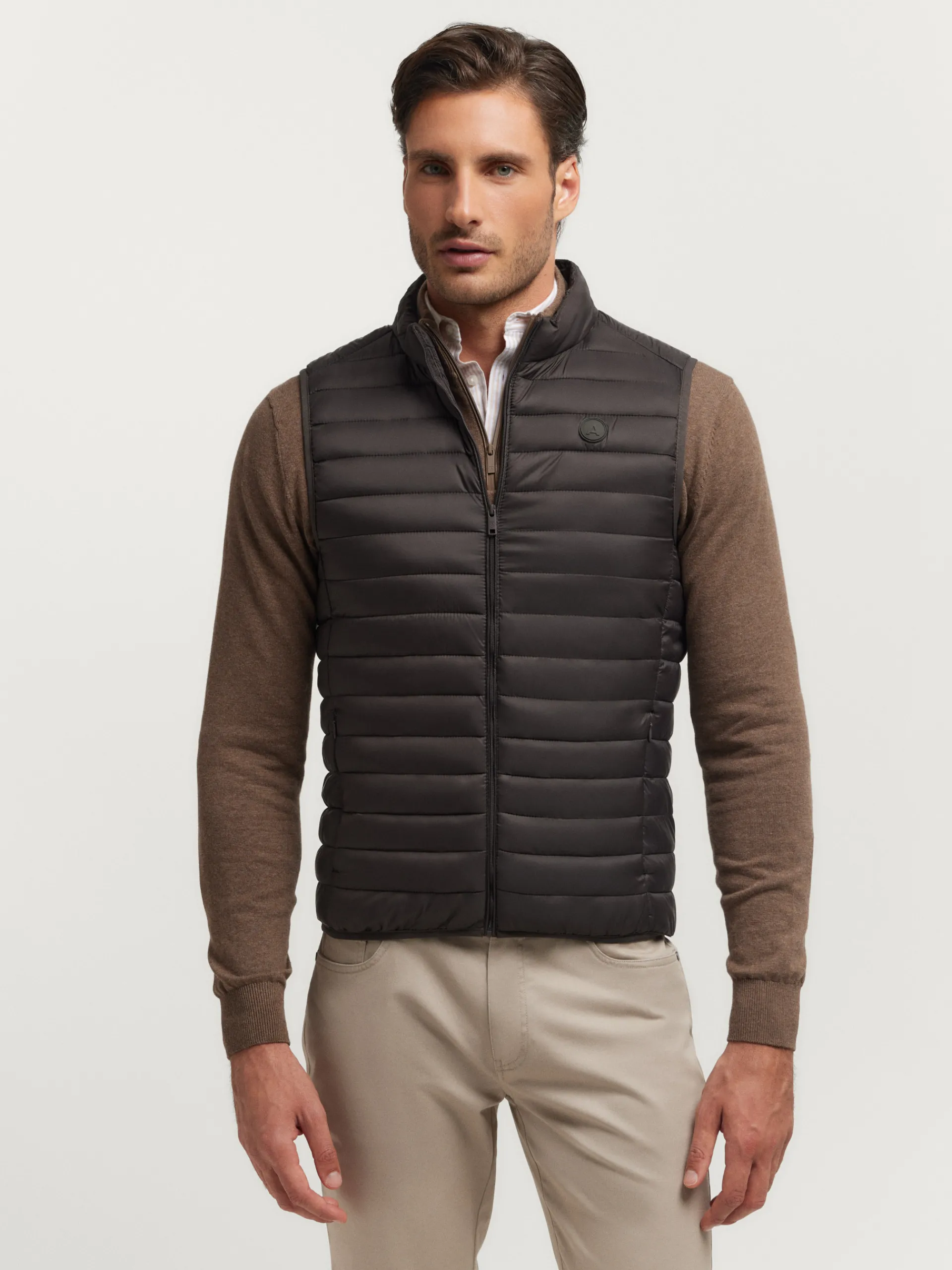 Chalecos-Alvaro Moreno CHALECO NIRO MARRÓN Marrón