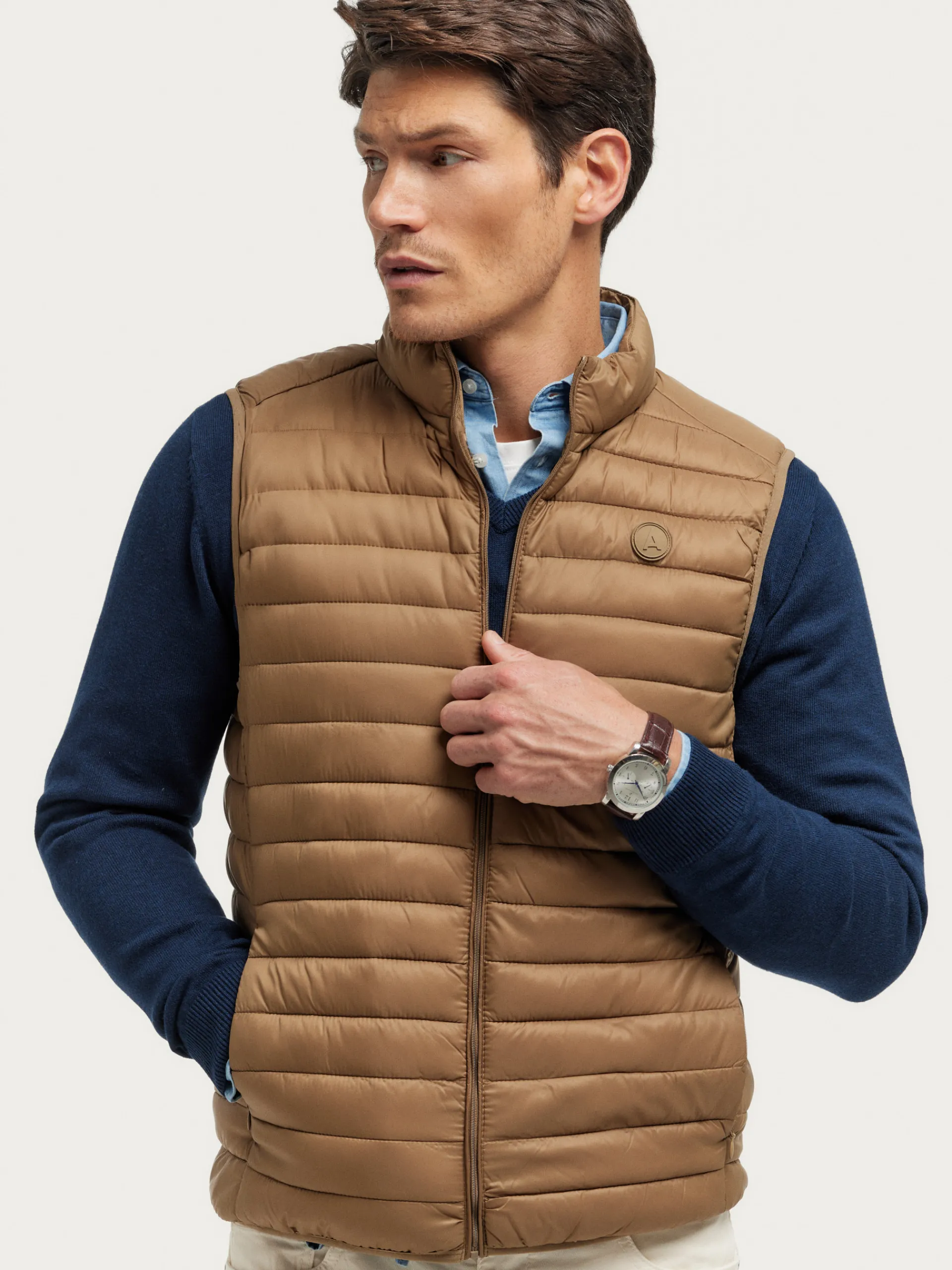 Chalecos-Alvaro Moreno CHALECO NIRO Mostaza