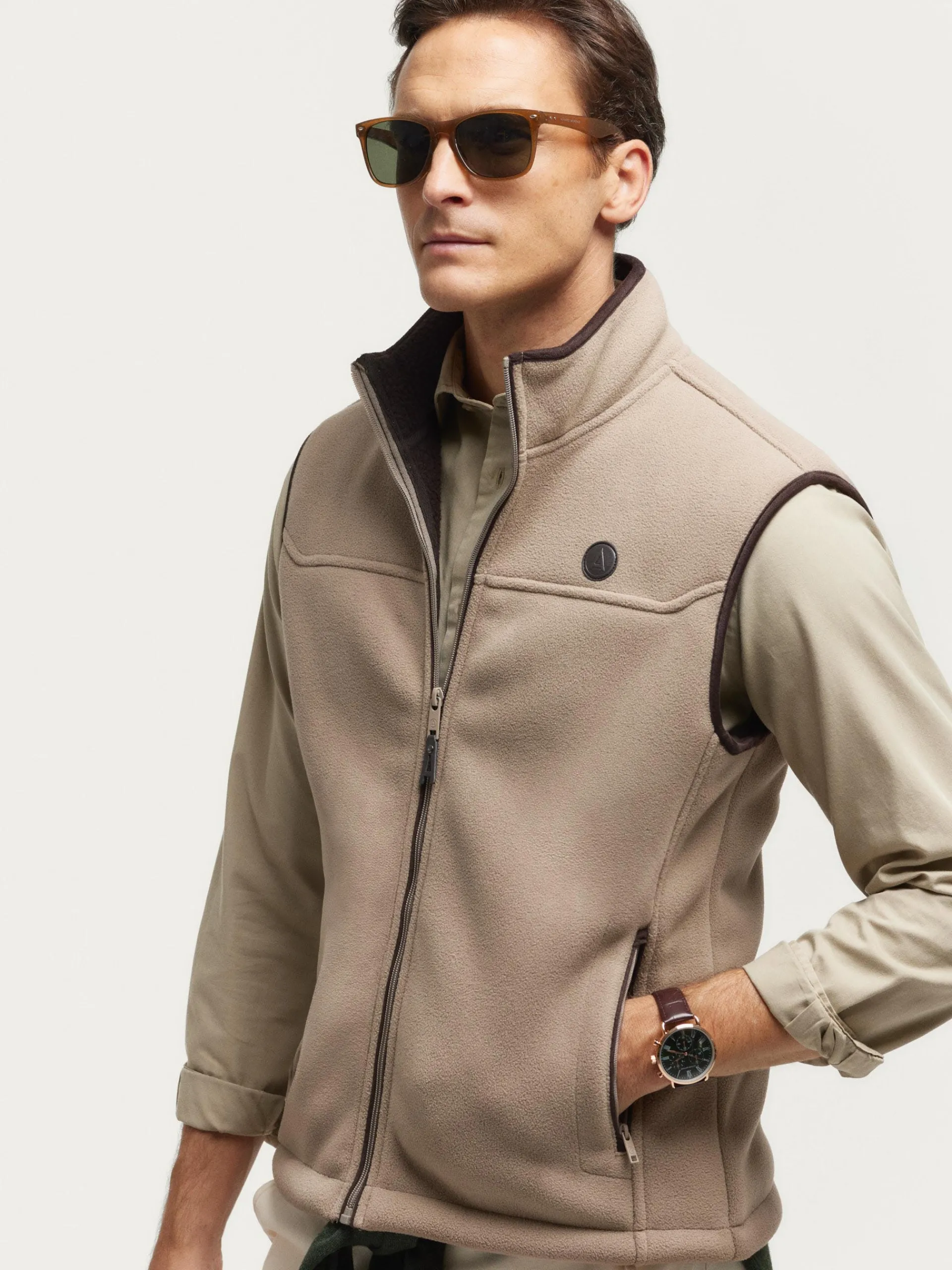 Chalecos-Alvaro Moreno CHALECO SIERRA Beige