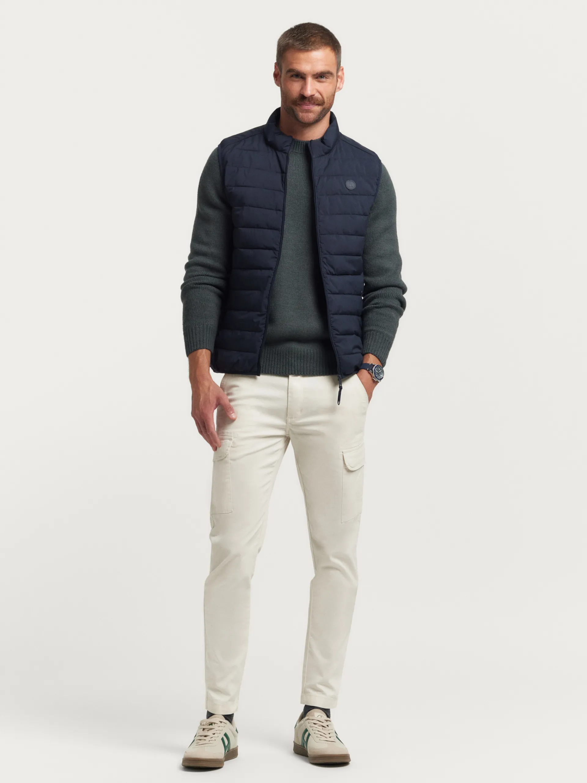 Chalecos-Alvaro Moreno CHALECO VINCENT Azul Marino