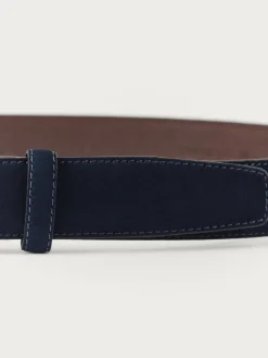 Cinturones-Alvaro Moreno CINTURON ANTE VESTIR Azul Marino