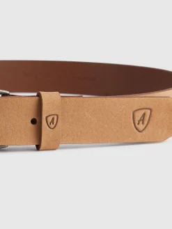 Accesorios-Alvaro Moreno CINTURON LOGO KIDS Camel