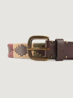 Accesorios-Alvaro Moreno CINTURON PAMPA KIDS Burdeos