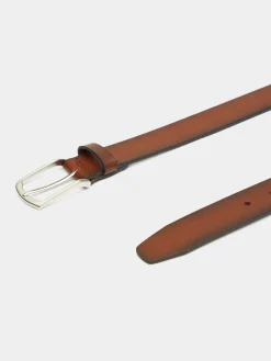 Cinturones-Alvaro Moreno CINTURON PIEL ROUGH Camel