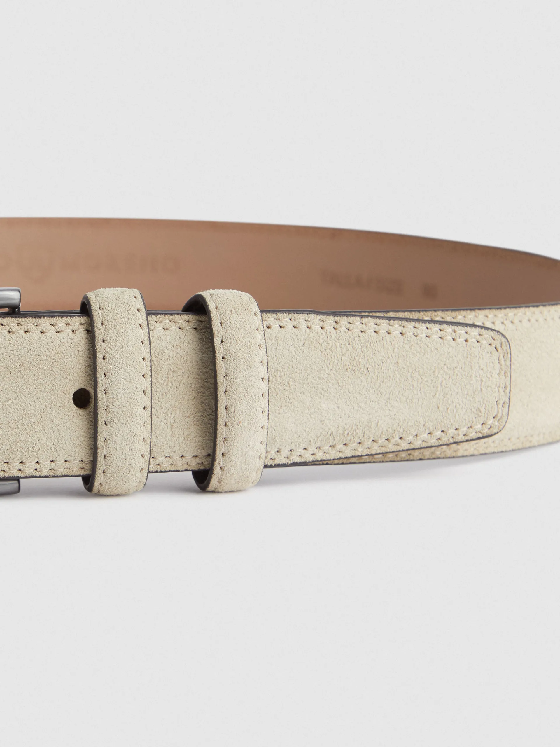 Cinturones-Alvaro Moreno CINTURON SERRAJE Beige