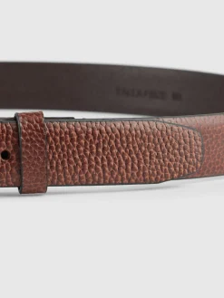 Cinturones-Alvaro Moreno CINTURON VESTIR LEATHER MARRÓN Marrón