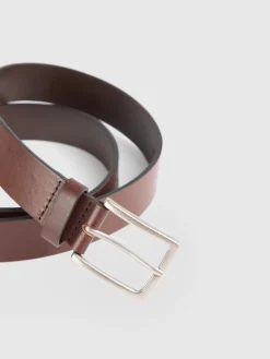 Cinturones-Alvaro Moreno CINTURON WESTERN MARRÓN Marrón