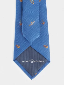 Corbatas|Corbatas-Alvaro Moreno CORBATA JACQUARD MF Azul