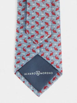 Corbatas|Corbatas-Alvaro Moreno CORBATA JACQUARD MF Azul