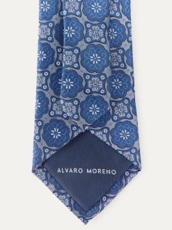 Corbatas|Corbatas-Alvaro Moreno CORBATA JACQUARD MF Azul